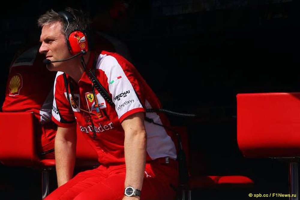James Allison f1. Ferrari james