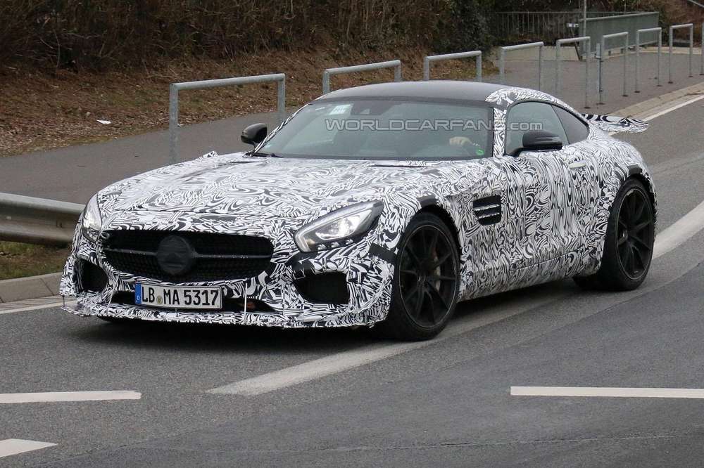 Стартовали тестовые пробеги Mercedes-AMG GT