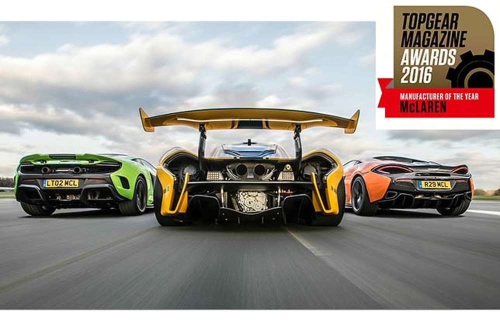 McLaren – лучший производитель по версии Top Gear