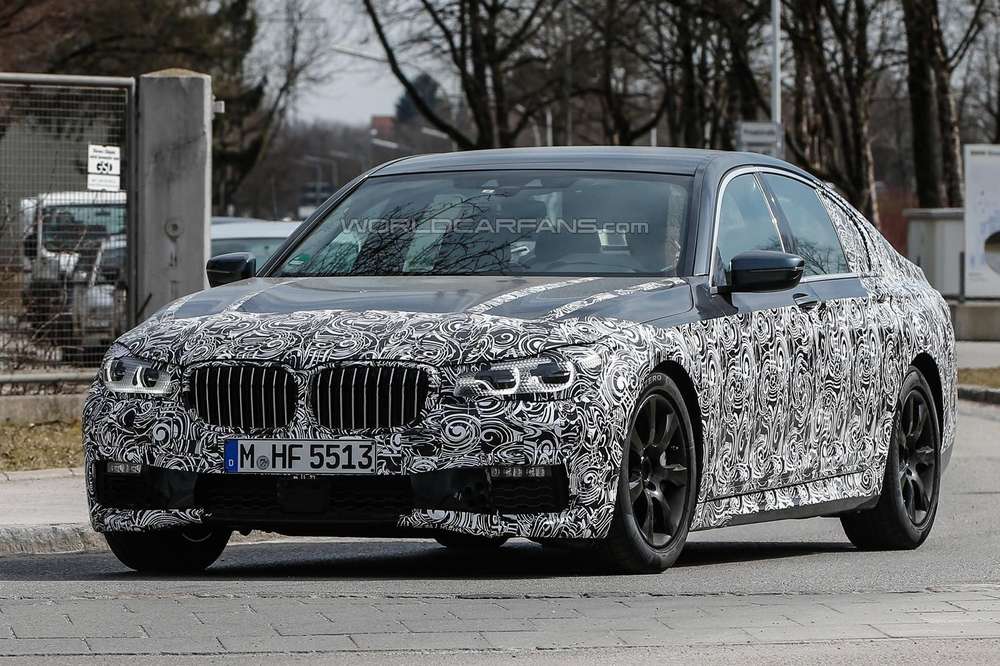 Фотографии спортивной версии новой BMW 7-Series недавно увидели свет