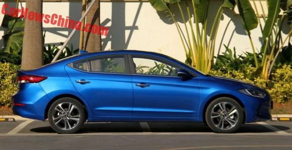 В Китае стартовали продажи Hyundai Elantra