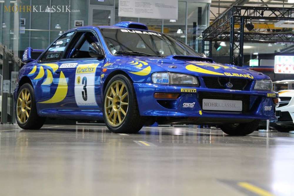 На торги выставили одну из раллийных Subaru Impreza Колина Макрея