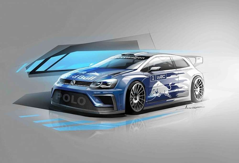В Volkswagen опубликовали первые изображения автомобиля на сезон-2017