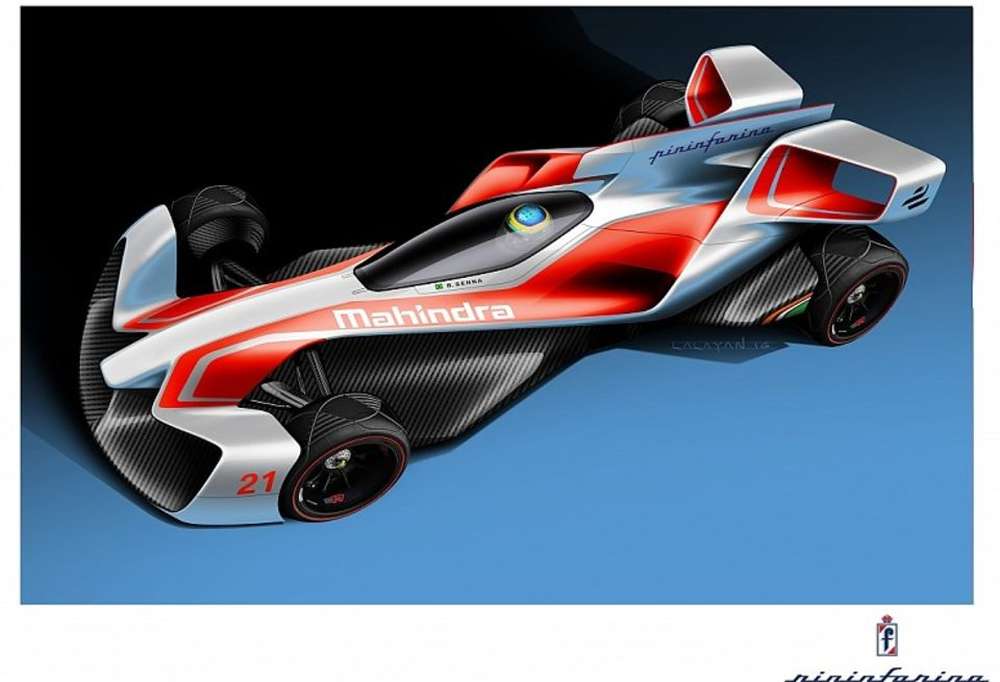 Новый концепт автомобиля Формулы Е от Mahindra