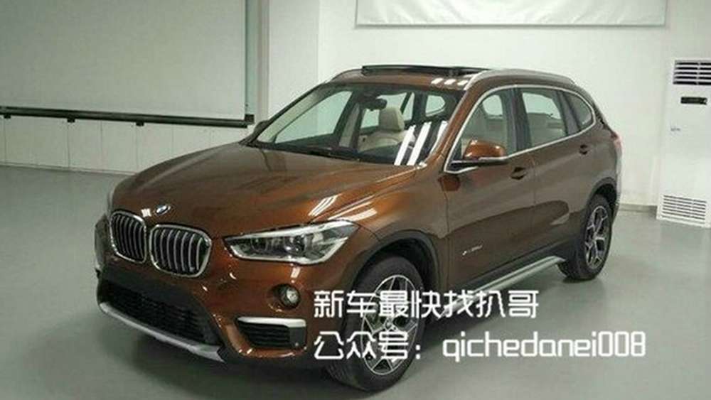 В Сети раскрыли внешность удлиненного BMW X1