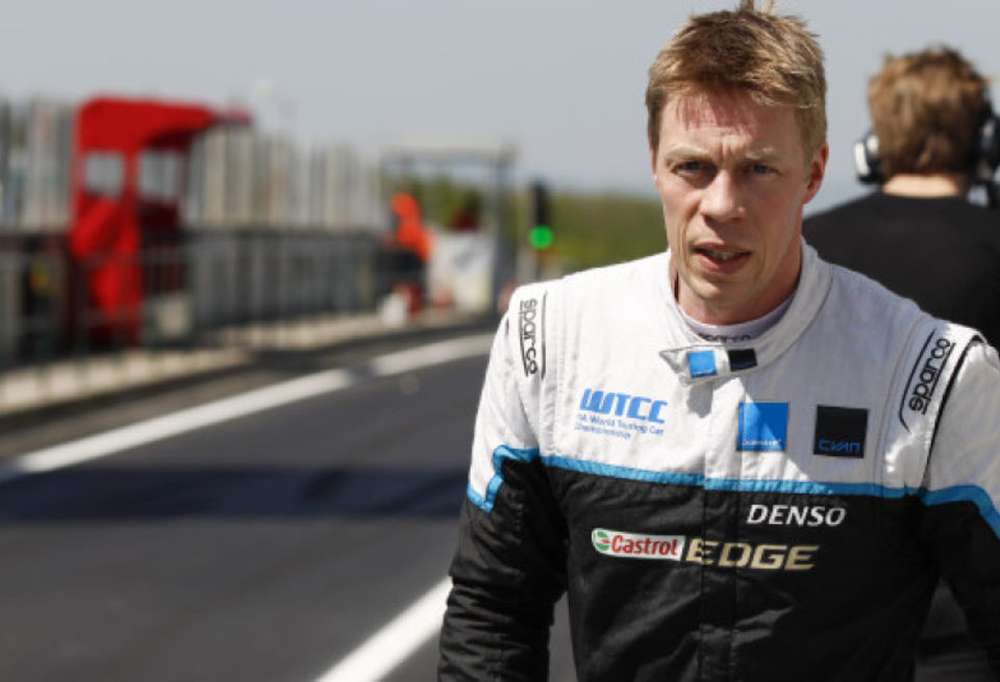 Тед Бьорк показал лучшее время во второй тренировке WTCC