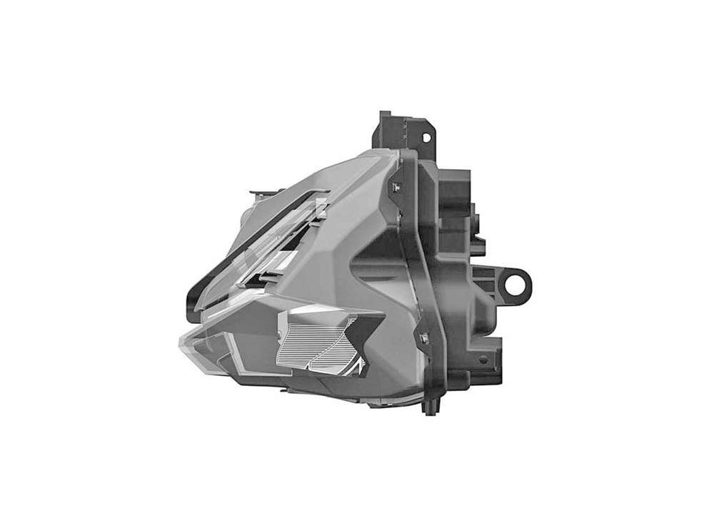 Патент передней оптики Honda CBR250RR