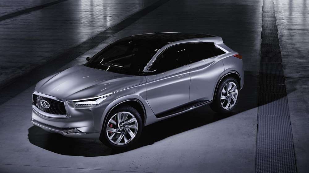 Опубликованы изображения нового кроссовера Infiniti QX Sport Inspiration