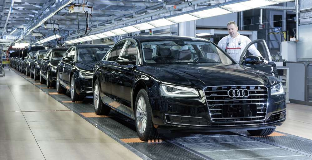 В Неккарзульме началось производство нового седана Audi A8