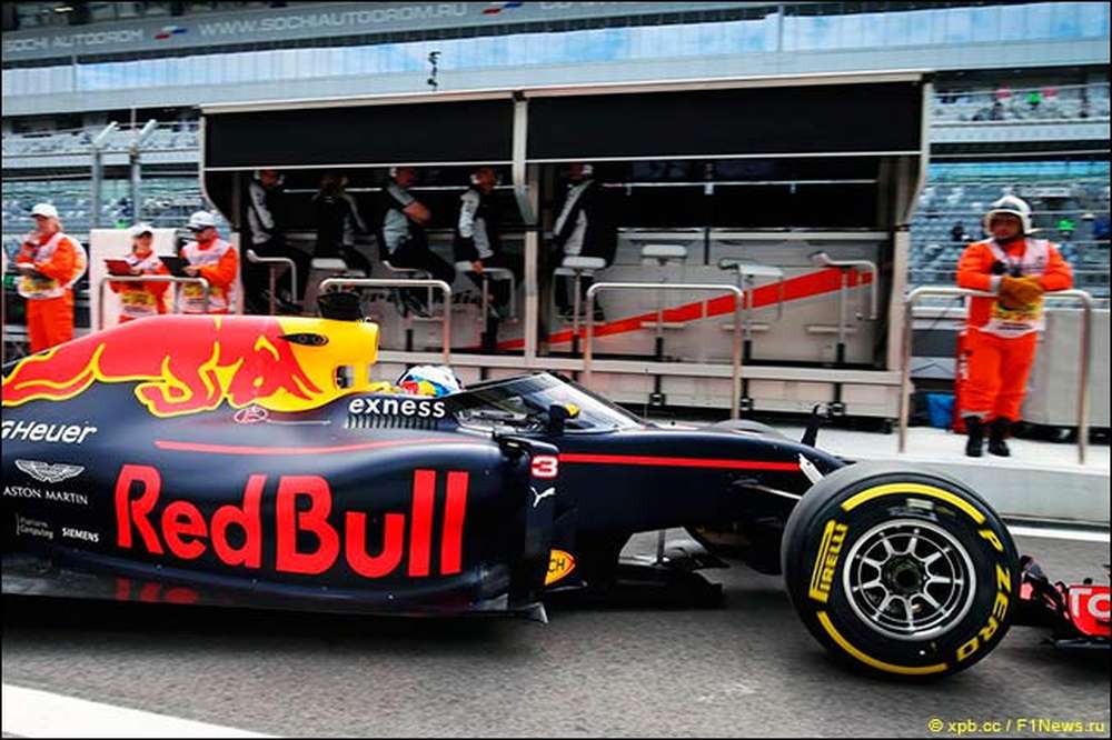 Испытания системы защиты головы Red Bull