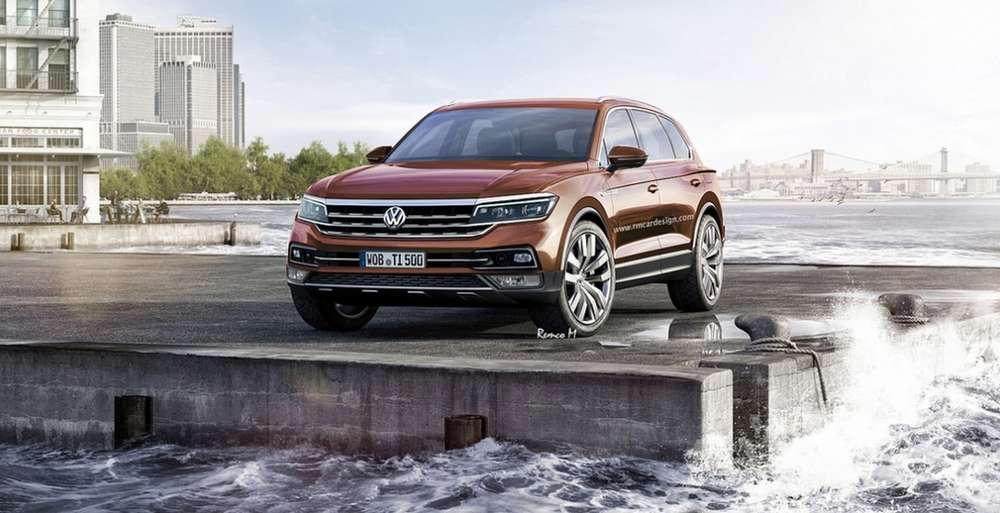 Дизайнеры подготовили визуализацию Volkswagen Touareg 2018 года