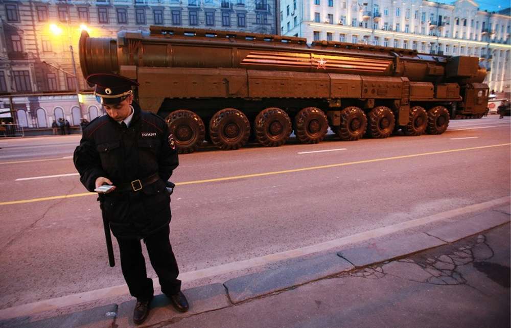 В центре Москвы начались масштабные перекрытия улиц из-за репетиции парада