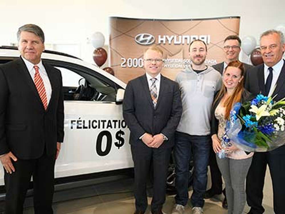 В Канаде реализовано 2 млн автомобилей Hyundai