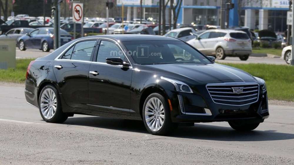 GM представит летом обновленный Cadillac CTS