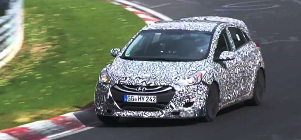 Hyundai испытал на Нюрбургринге «заряженную» версию i30