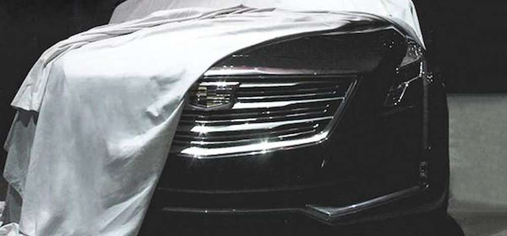 Представлено тизерное изображение седана CT6 от Cadillac