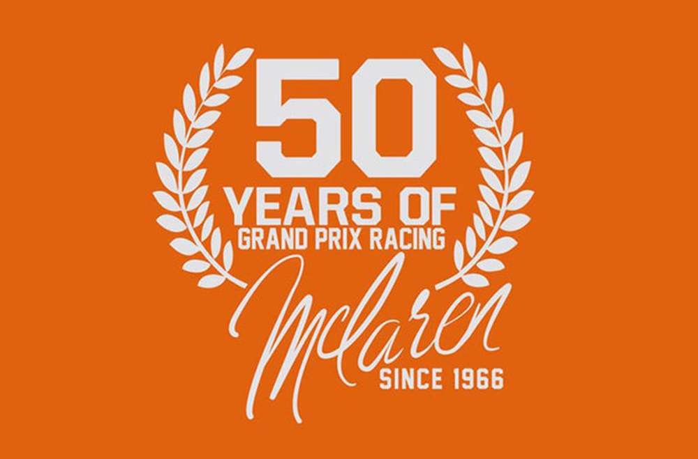 McLaren отмечает 50-летие участия в гонках