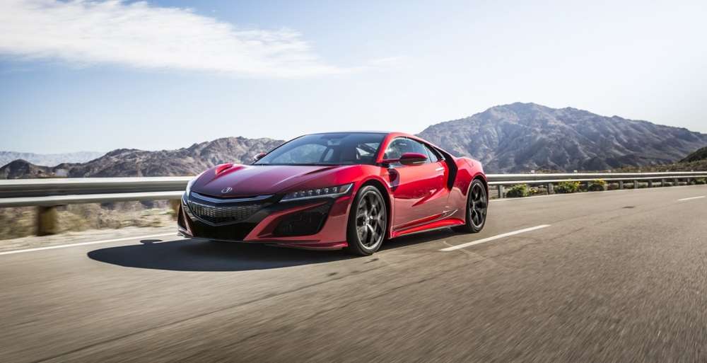 В Америке началось серийное производство нового суперкара Acura NSX