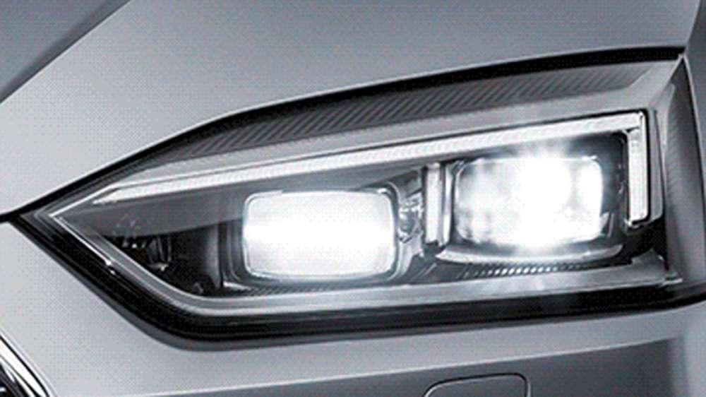 Audi показала оптику нового купе A5