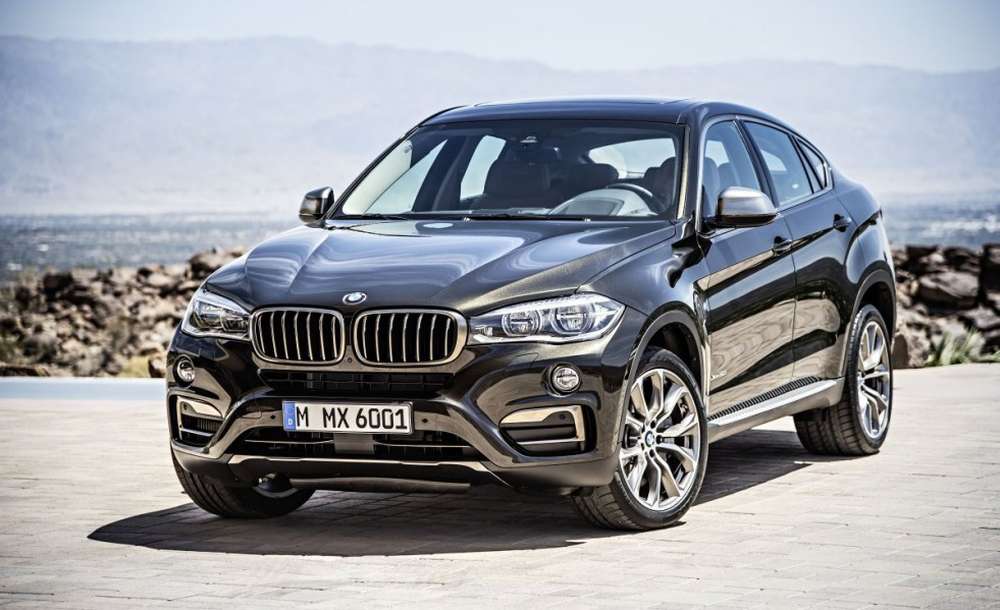 Новый BMW X6 заметили во время фотосессии