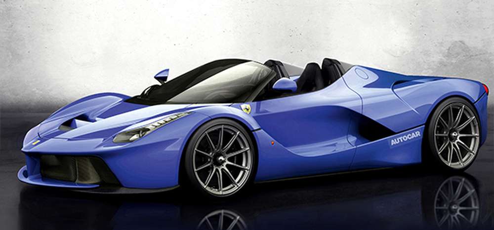 Ferrari выпустит гиперкар LaFerrari Spider в 2017 году