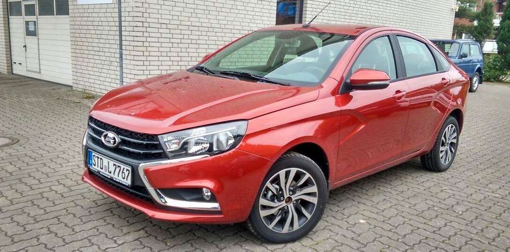 В Германии поставлена на учет первая Lada Vesta
