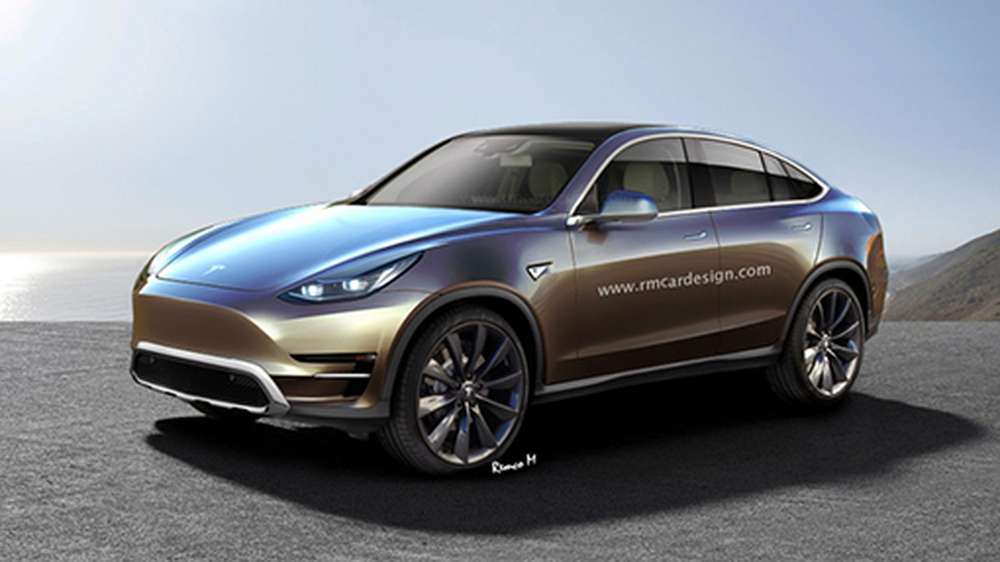 В Сети появился рендер кроссовера Tesla Model Y