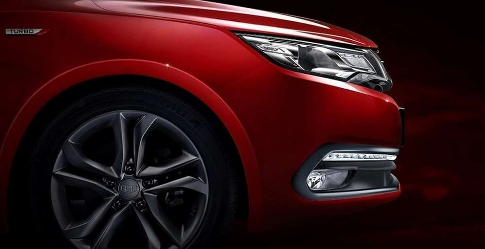 Китайский концерн Geely рассекретил фотографии преемника седана Emgrand EC7