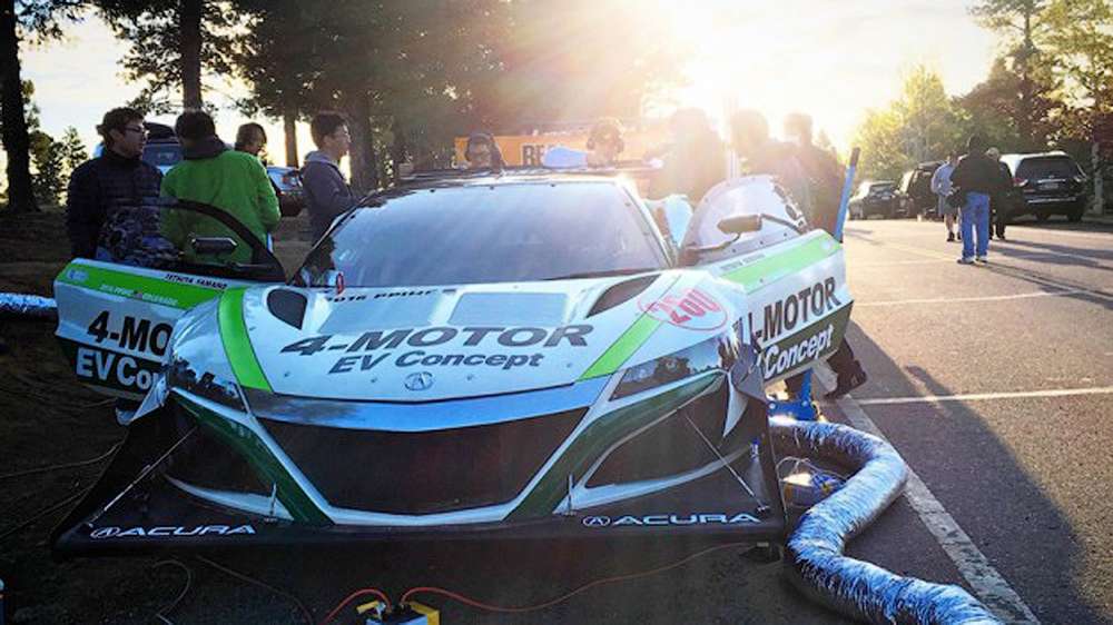 Acura приедет на Пайкс Пик с электрической версией NSX