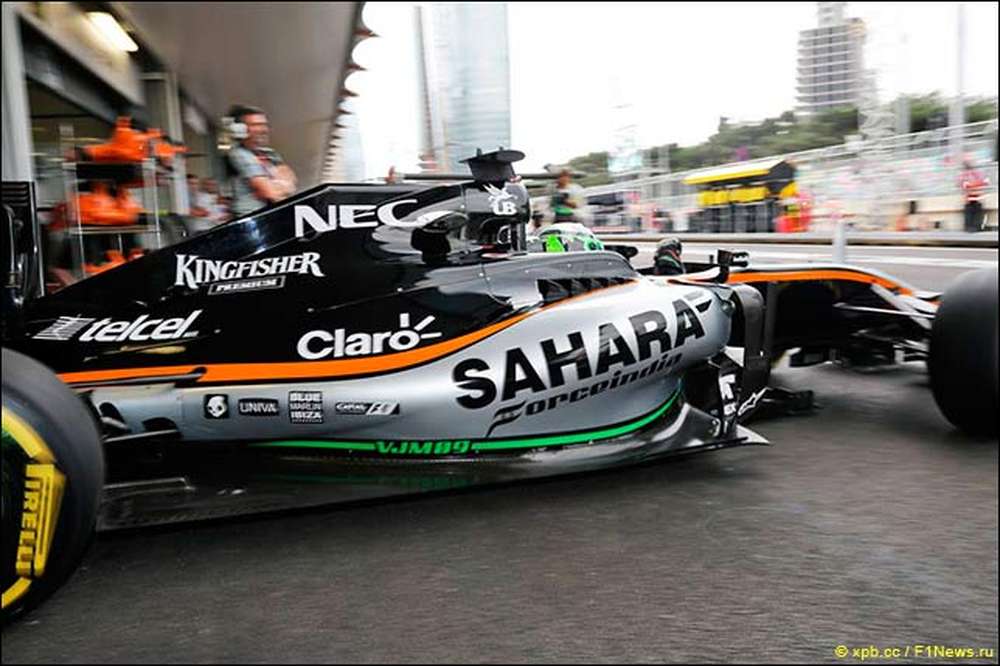 В Force India довольны началом уик-энда