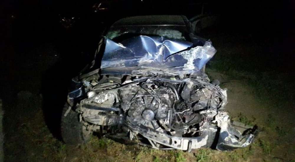 Автомобиль откинуло в кювет в ДТП в Алматы: 6 пострадавших