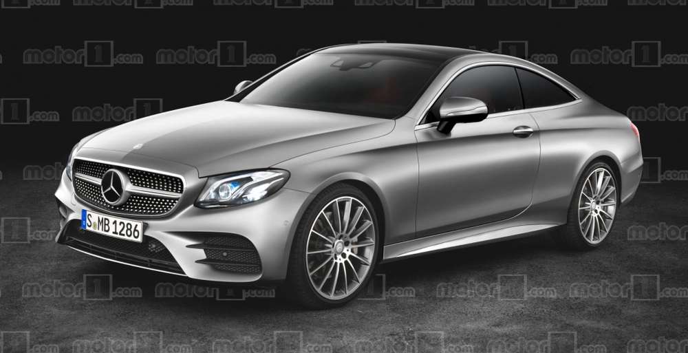 Представлен первый рендер Mercedes Е-Class Coupe