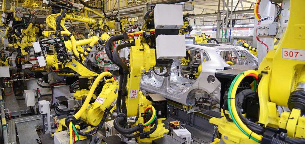 Петербургский завод Hyundai выпустил за полгода почти 100 тысяч автомобилей