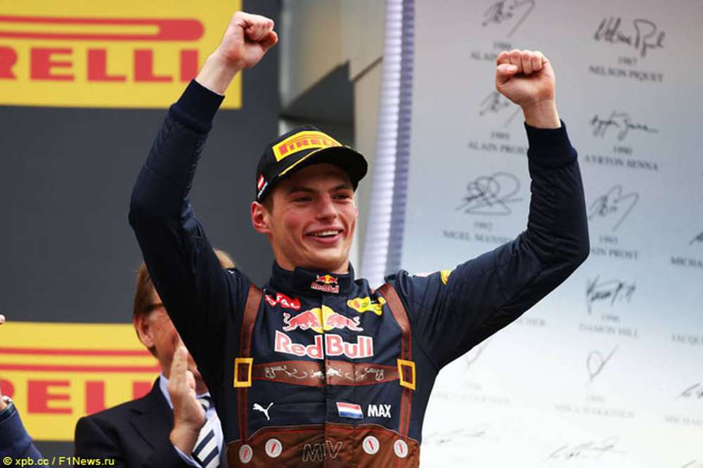Первый подиум Red Bull Racing на домашней трассе