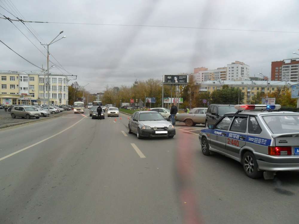 Honda задавила своего водителя