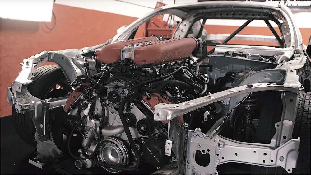 Дрифтовую Toyota GT 86 оснастят мотором от Ferrari 458 Italia