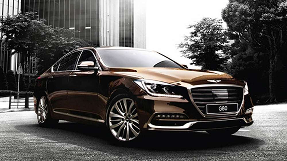 В Южной Корее стартовали продажи премиального седана Genesis G80