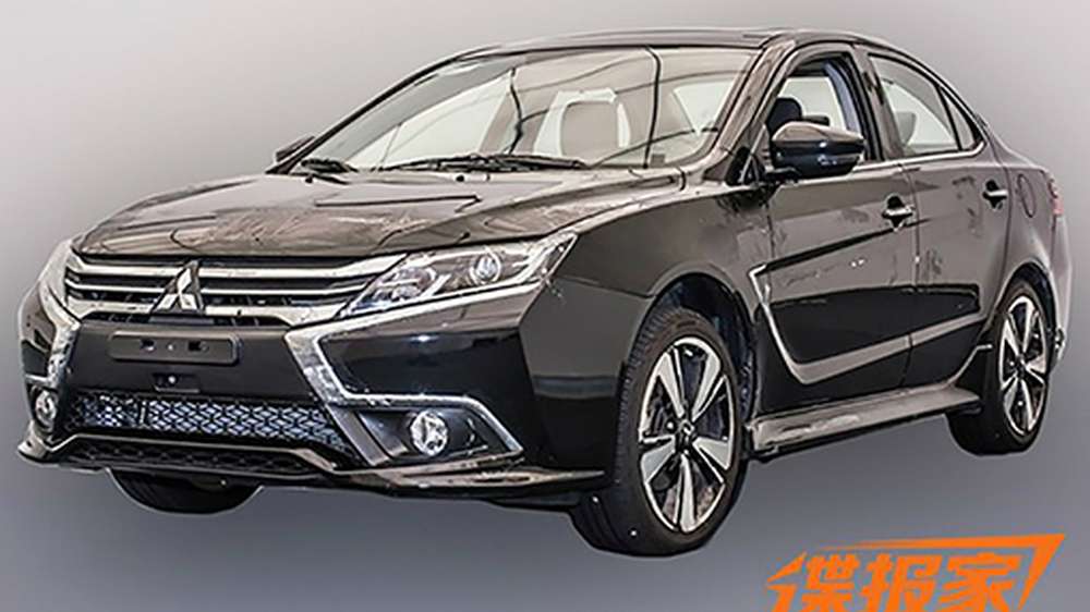 Шпионы сфотографировали обновленный Mitsubishi Lancer