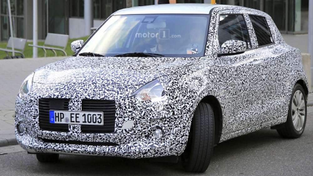 Преемник Suzuki Swift замечен в ходе испытаний