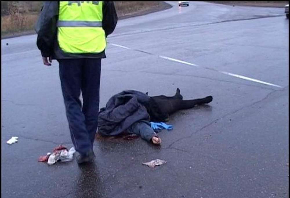 В Уральске девушка сбила пожилого мужчину и скрылась с места ДТП