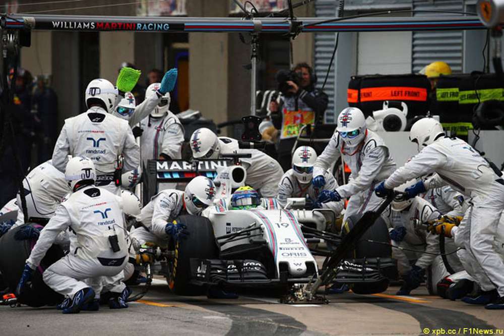 У Williams вновь самый быстрый пит-стоп