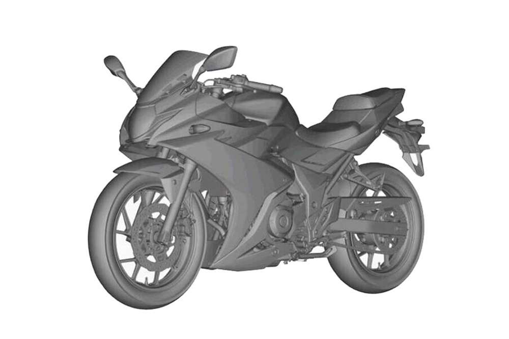 Патентные рендеры Suzuki GSX-R250