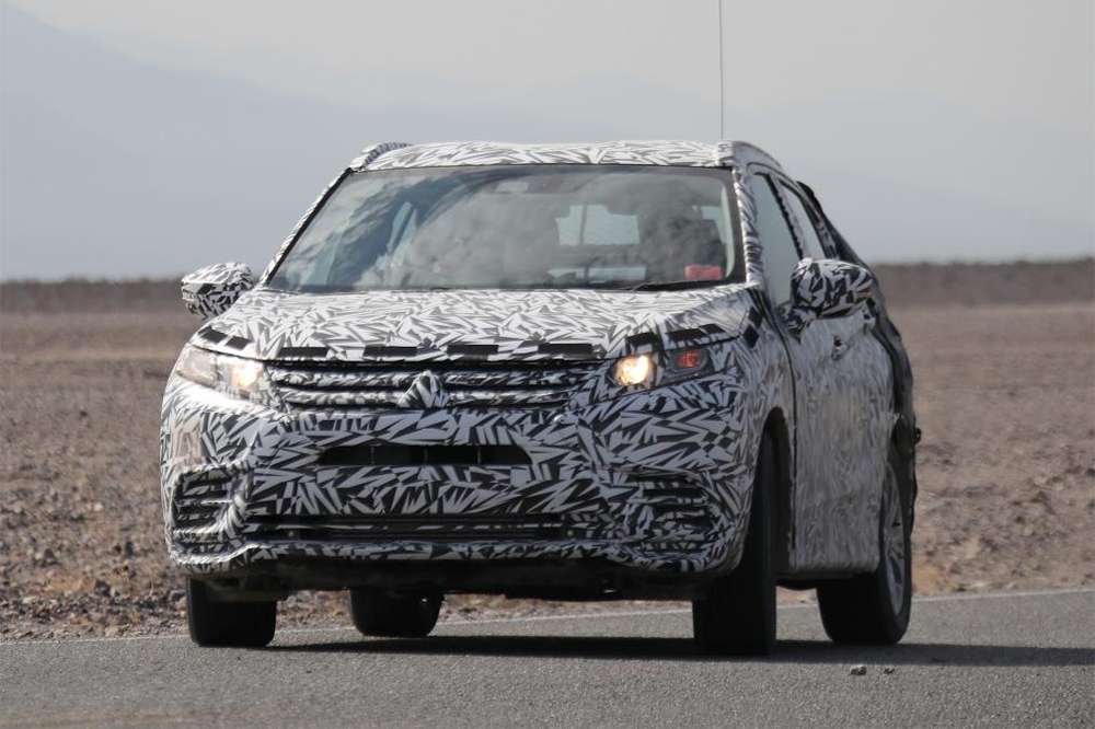 Кроссовер Mitsubishi ASX нового поколения впервые замечен на тестах
