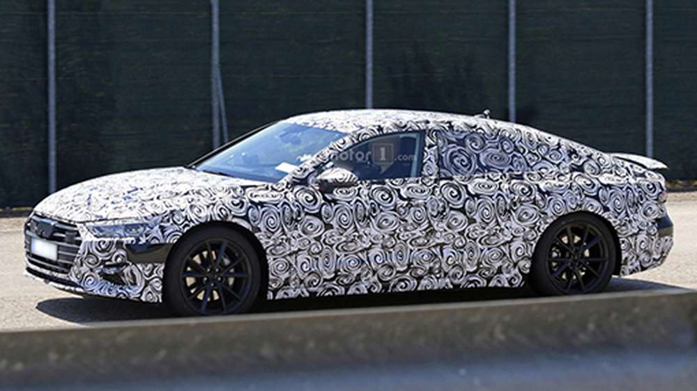 Шпионы сфотографировали новый Audi A7