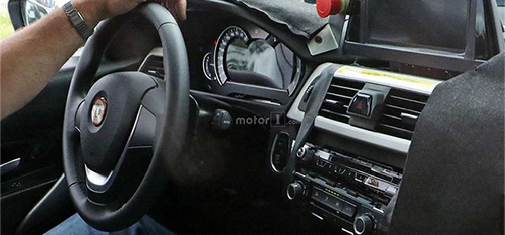 Опубликованы первые фотографии салона BMW 3-Series нового поколения