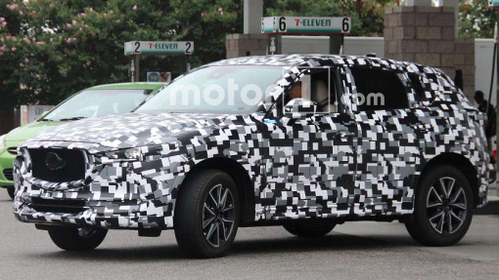 Mazda CX-5 нового поколения выехал на тесты