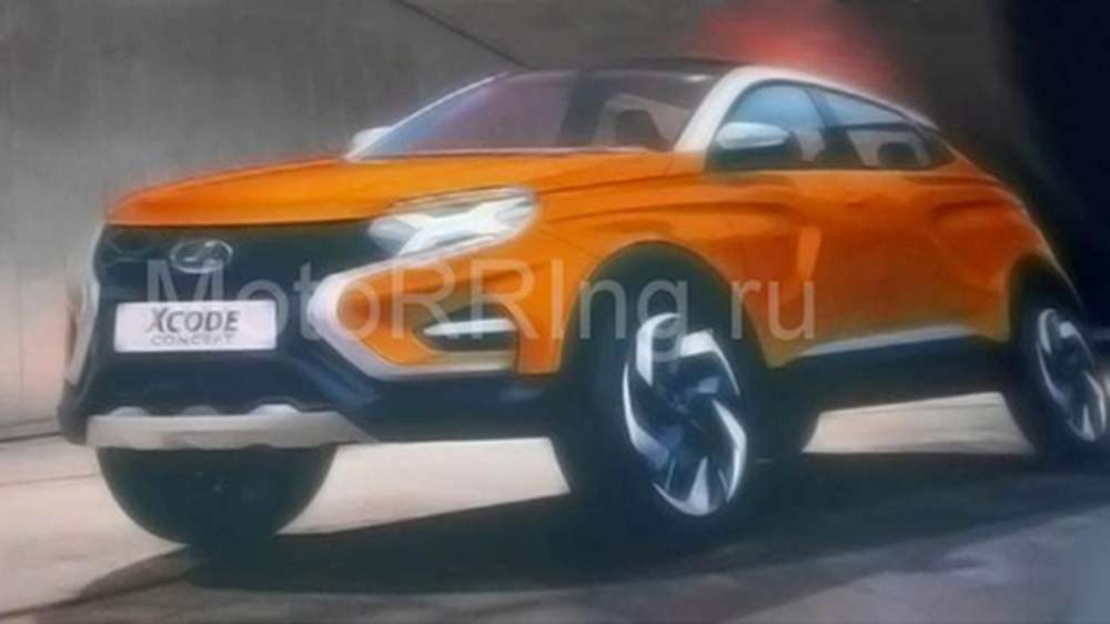В Сеть утекло изображение концепт-кара Lada XCODE