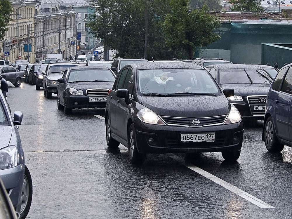 В России посчитали легковые автомобили