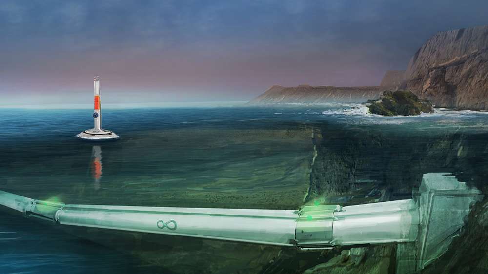 Подводный вакуумный поезд Hyperloop задумали запустить в Дубае