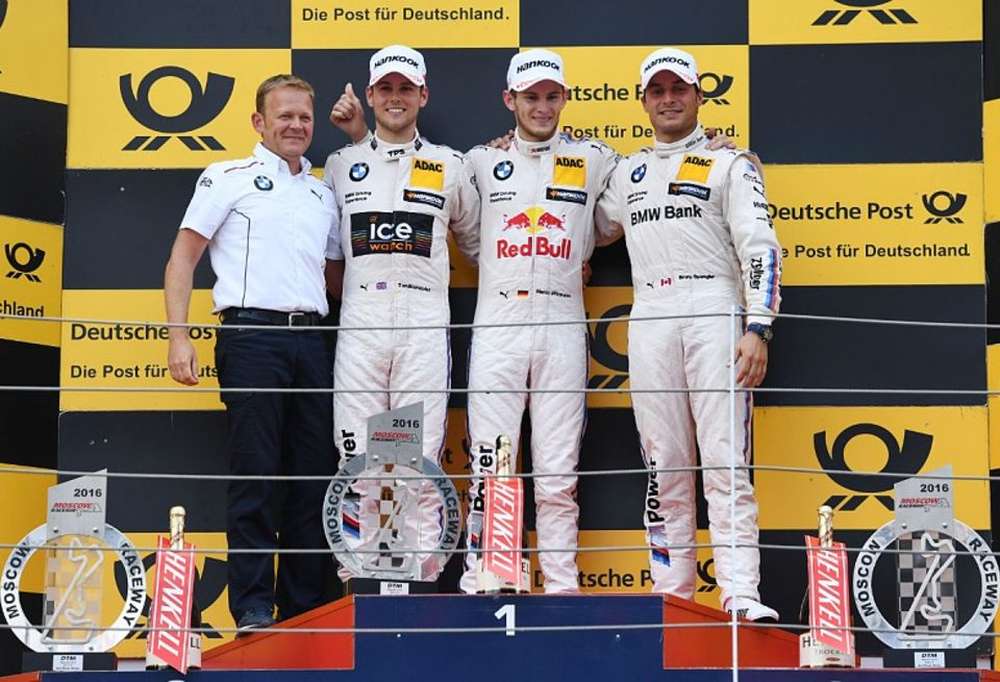 Марко Виттман выиграл воскресную гонку на Moscow Raceway
